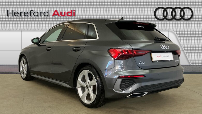 Audi A3 30 TFSI S Line 5dr S Tronic [Comfort+Sound] Petrol Hatchback